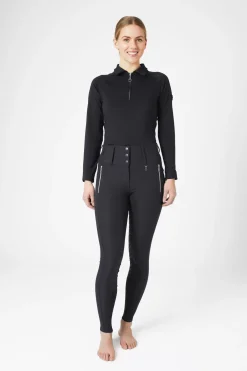 * Andrea KorkeaVyötaroiset Ja Kokopaikkaiset Ratsastushousut Silikonipainatuksilla