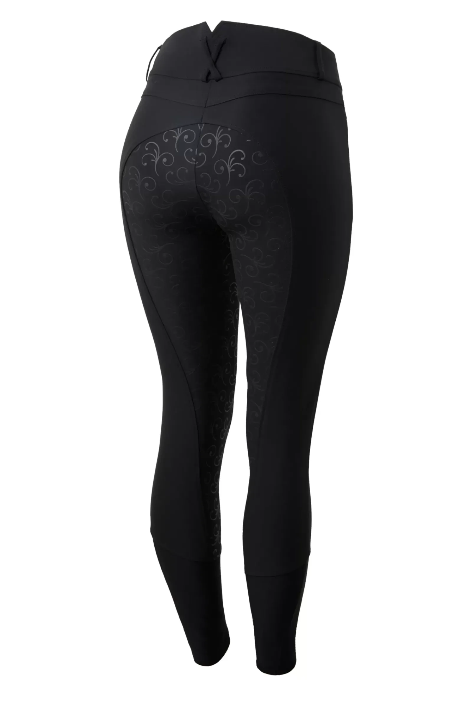 * Angelina Naisten Kokopaikkaiset Ratsastushousut Silikonipainatuksilla