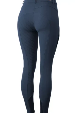 * Anna Naisten Kokopaikkaiset Ratsastushousut Silikonipainatuksilla Ja Kannykkataskulla