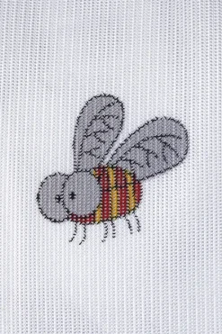 Sale * Defender Hyonteisloimi Kaulakappaleella Ja Vatsalapalla White/ Fly Print