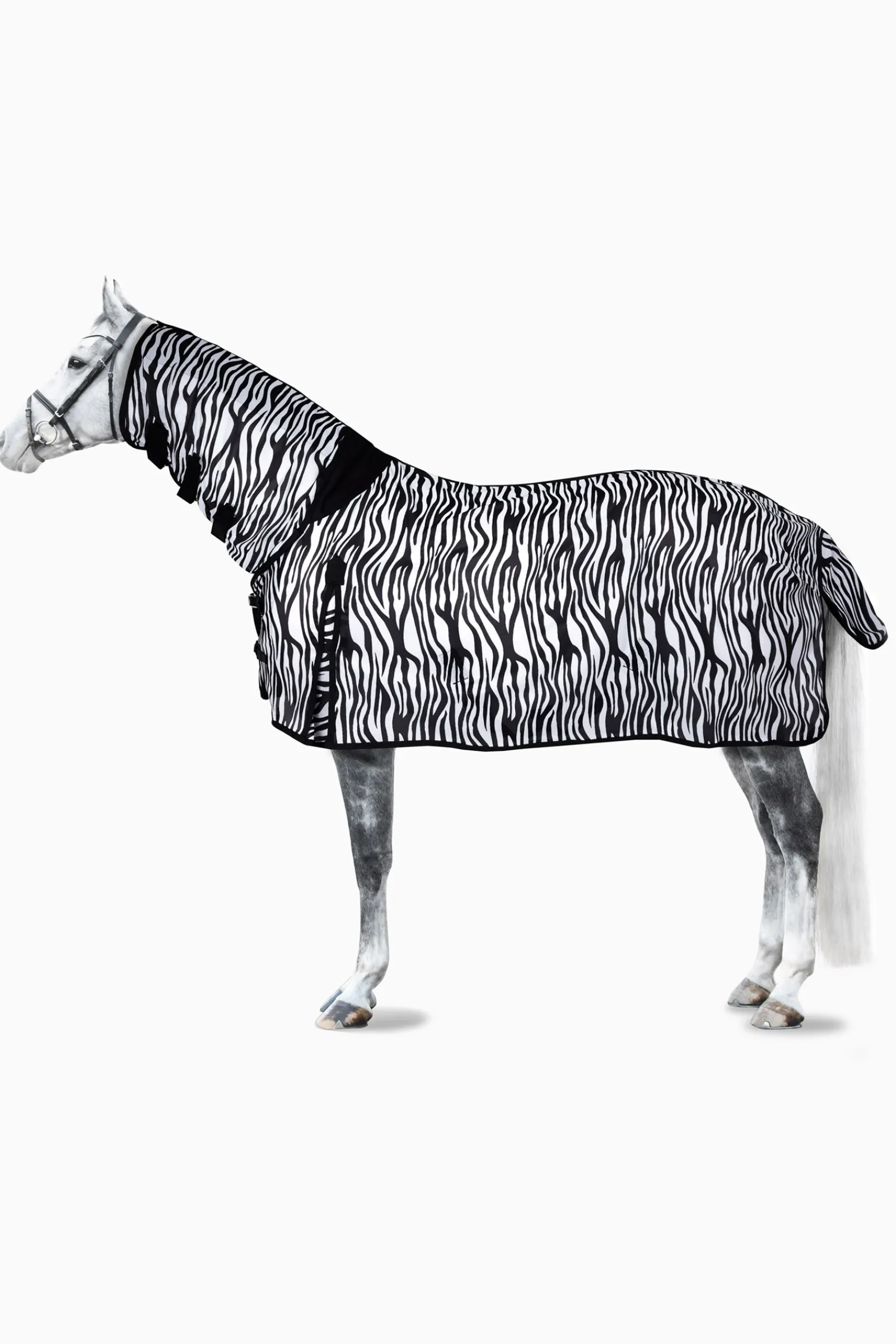 Hot * Defender Hyonteisloimi Kaulakappaleella Zebra Print