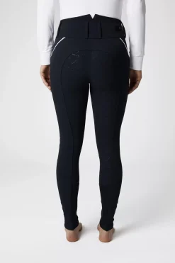 * Della KorkeaVyötaroiset Ja Kokopaikkaiset Ratsastushousut Silikonipainatuksilla Ja Tereilla