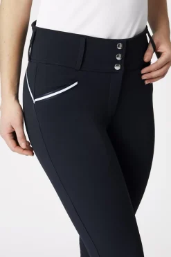 * Della KorkeaVyötaroiset Ja Kokopaikkaiset Ratsastushousut Silikonipainatuksilla Ja Tereilla