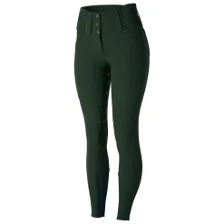 * Desiree Naisten Kokopaikkaiset Ratsastushousut Silikonipainatuksilla Ja Vyolenkeilla