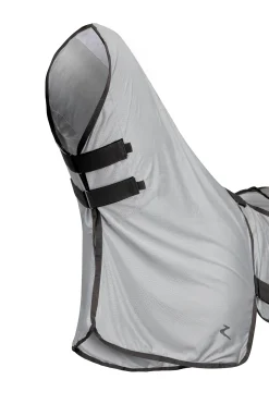 Hot * Eira Ratsastusloimi Hyonteissuojalla Ja Irrotettavalla Kaulakappaleella Harmaa