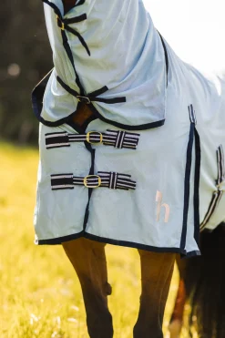 Best * Freja -Karpasloimi Kaulaosalla Vaaleansininen