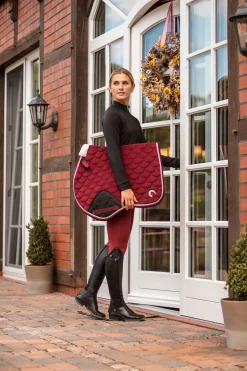 Outlet * Geneva Yleissatulahuopa Tekoturkiksella Merlot Wine Red