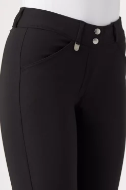 * Grand Prix -Naisten Ratsastushousut Nahkaisilla Kokopaikoilla