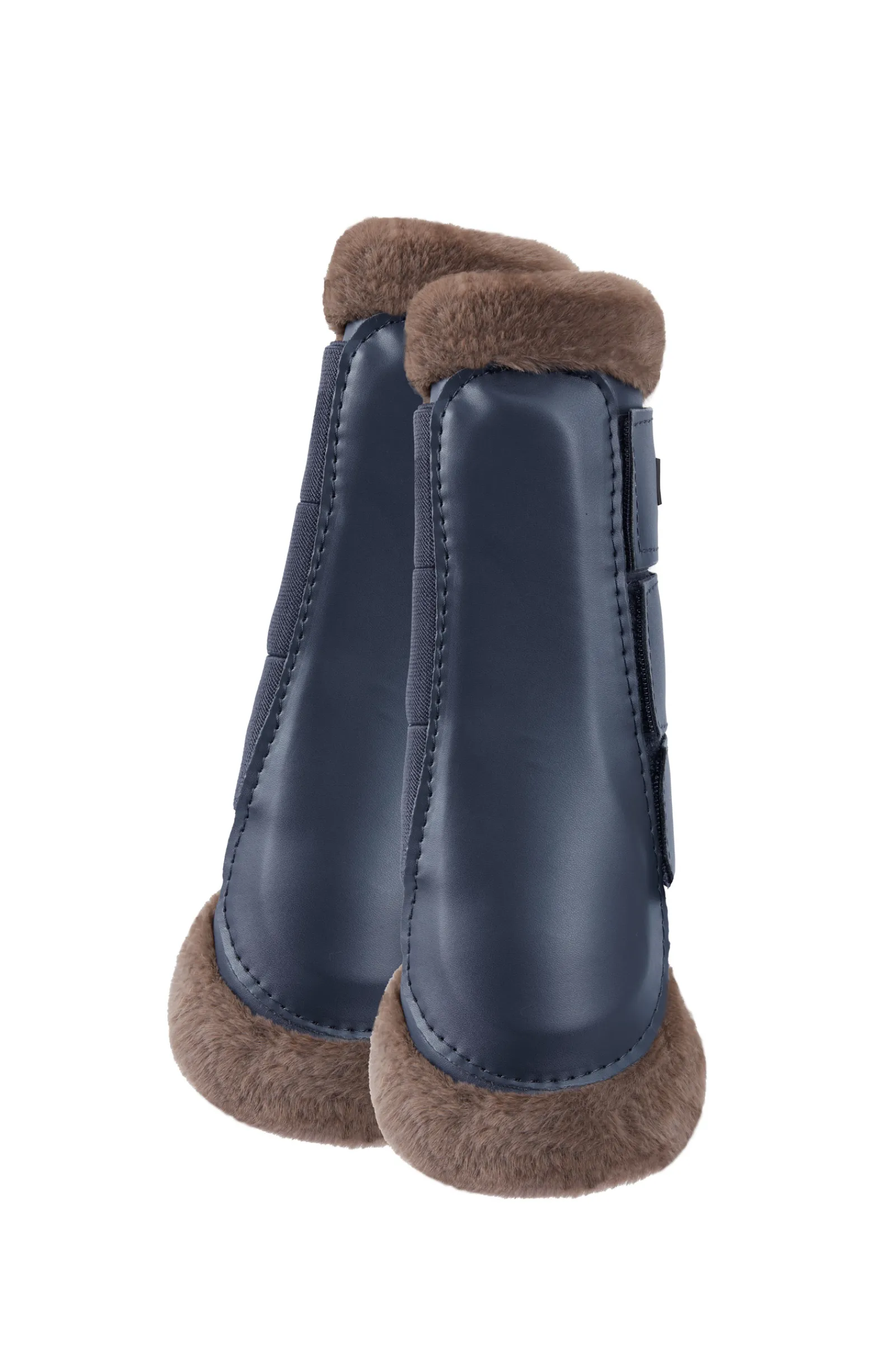 New * Houston Hivutussuojat Tekoturkisvuorella Dark Navy