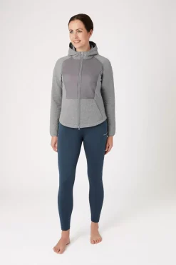 * Kaitlin Naisten Toiminnallinen Treenipaita Kukallisella Kauluksella