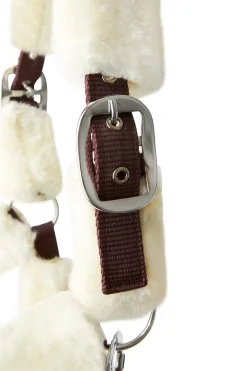 Outlet * Leighton Teens Collection Riimu Tekoturkispehmusteilla Rum Raisin Brown