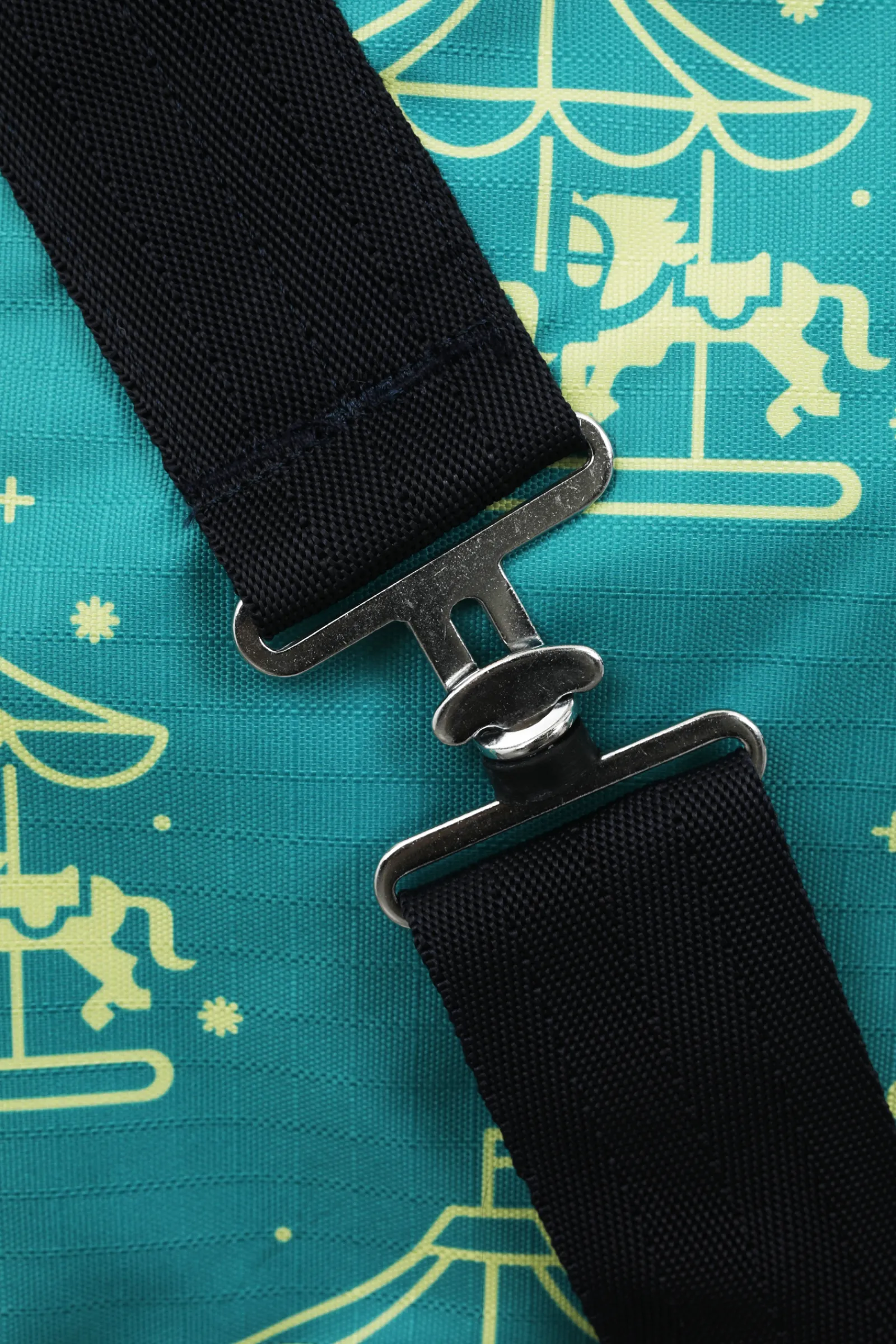 Outlet * Magic Carousel Pony Ulkoloimi Fleecevuorella Green Blue Slate