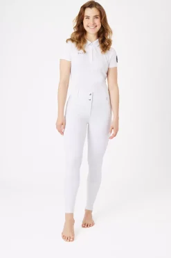 * Mira Naisten Kokopaikkaiset Ratsastushousut Silikonigripeilla Ja Korkealla Vyötarolla