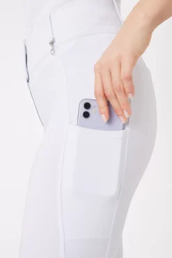 * Mira Naisten Kokopaikkaiset Ratsastushousut Silikonigripeilla Ja Korkealla Vyötarolla