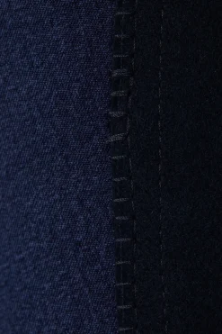 * Naisten Denim Ratsastushousut Nahkaisilla Kokopaikoilla