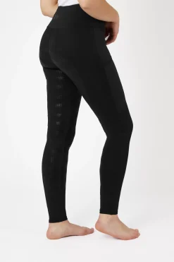 * Naisten Kokopaikkaiset Ratsastusleggingsit Silikonigripeilla Ja Kannykkataskulla