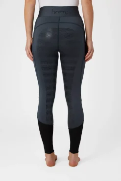 * Naisten Kokopaikkaiset Ratsastusleggingsit Silikonigripeilla Ja Verkkomateriaalilla