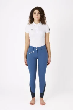 * Naisten KorkeaVyötaroiset Ratsastushousut Kokopaikoilla Ja Kristallisomisteilla