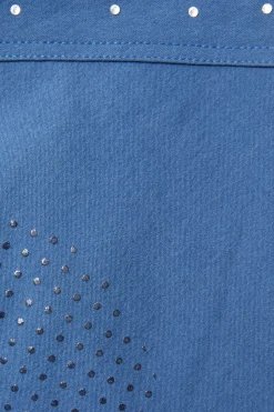 * Naisten KorkeaVyötaroiset Ratsastushousut Kokopaikoilla Ja Kristallisomisteilla