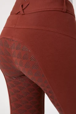 * Naisten Ratsastushousut Mikrosilikonisilla Kokopaikoilla Ja Korkealla Vyötarolla