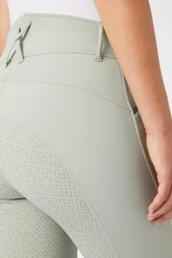 * Naisten Ratsastushousut Mikrosilikonisilla Kokopaikoilla, Kristallisomisteilla Ja Korkealla Vyötarolla