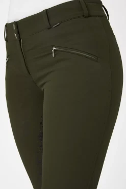 * Naisten Ratsastushousut Korkealla Vyötarolla Ja Silikonipainatetuilla Kokopaikoilla