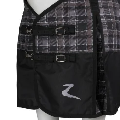 Clearance * Nevada Medium Weight Turnout -Loimi, 200 G Black/ Chocolate Chip Brown