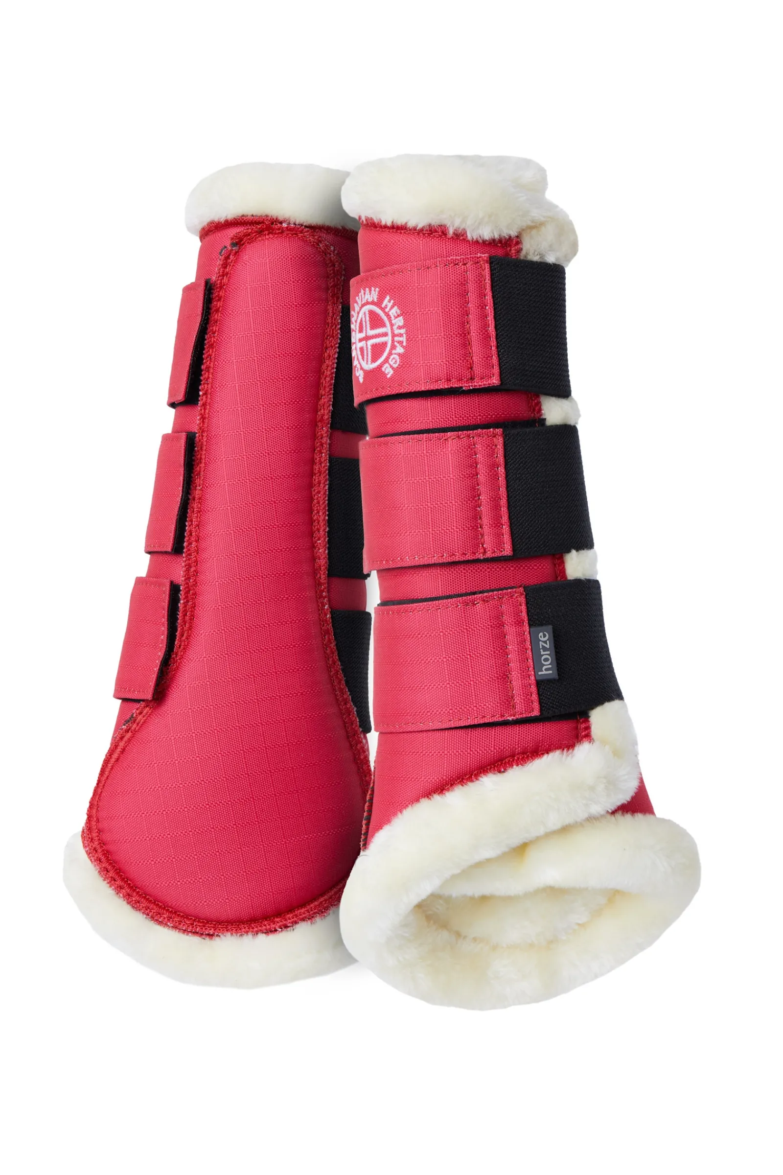 * Oslo Hivutussuojat Tekoturkiksella Rouge Red