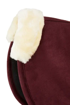 Sale * Romaani Muistivaahdolla Ja Tekoturkiksella Tummanpunainen