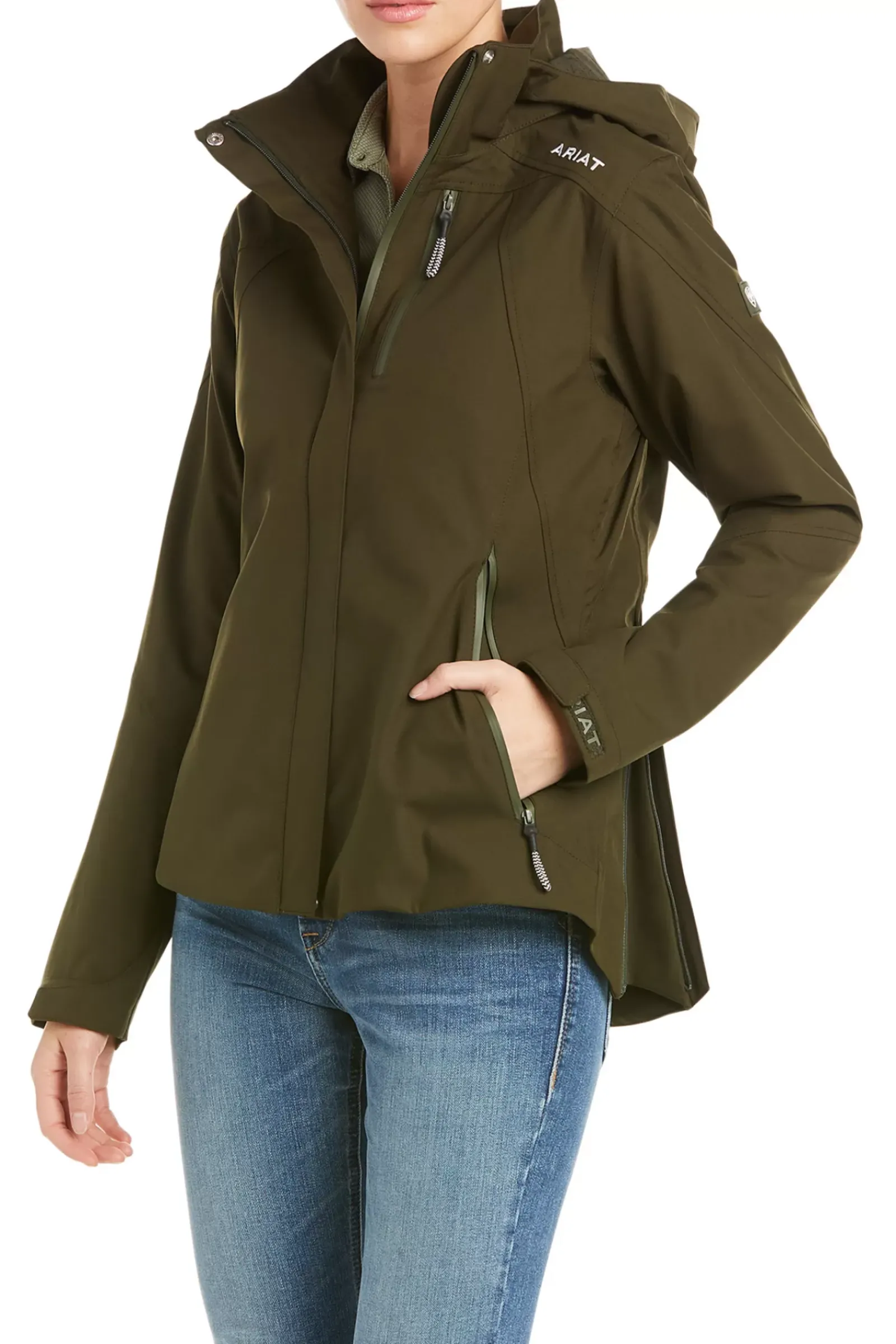 * Rory Naisten Ratsastussadetakki & Sadehousut