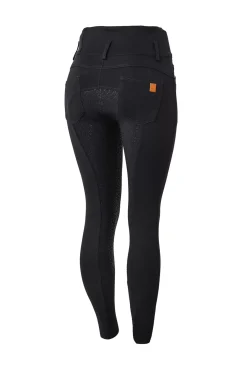 * Tara Naisten Kokopaikkaiset Ratsastushousut Silikonigripeilla Ja Korkealla Vyötarolla