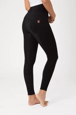 * Tara Naisten Kokopaikkaiset Ratsastushousut Silikonigripeilla Ja Korkealla Vyötarolla