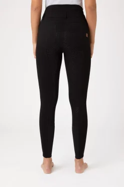 * Tara Naisten Kokopaikkaiset Ratsastushousut Silikonigripeilla Ja Korkealla Vyötarolla