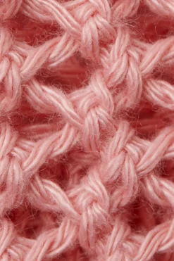 New * Viilentava Korvahuppu Peach Amber Pink