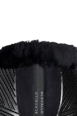 Best acavallo Close Contact Geeliromaani Muistivaahdolla Ja Lampaankarvalla Black/Black