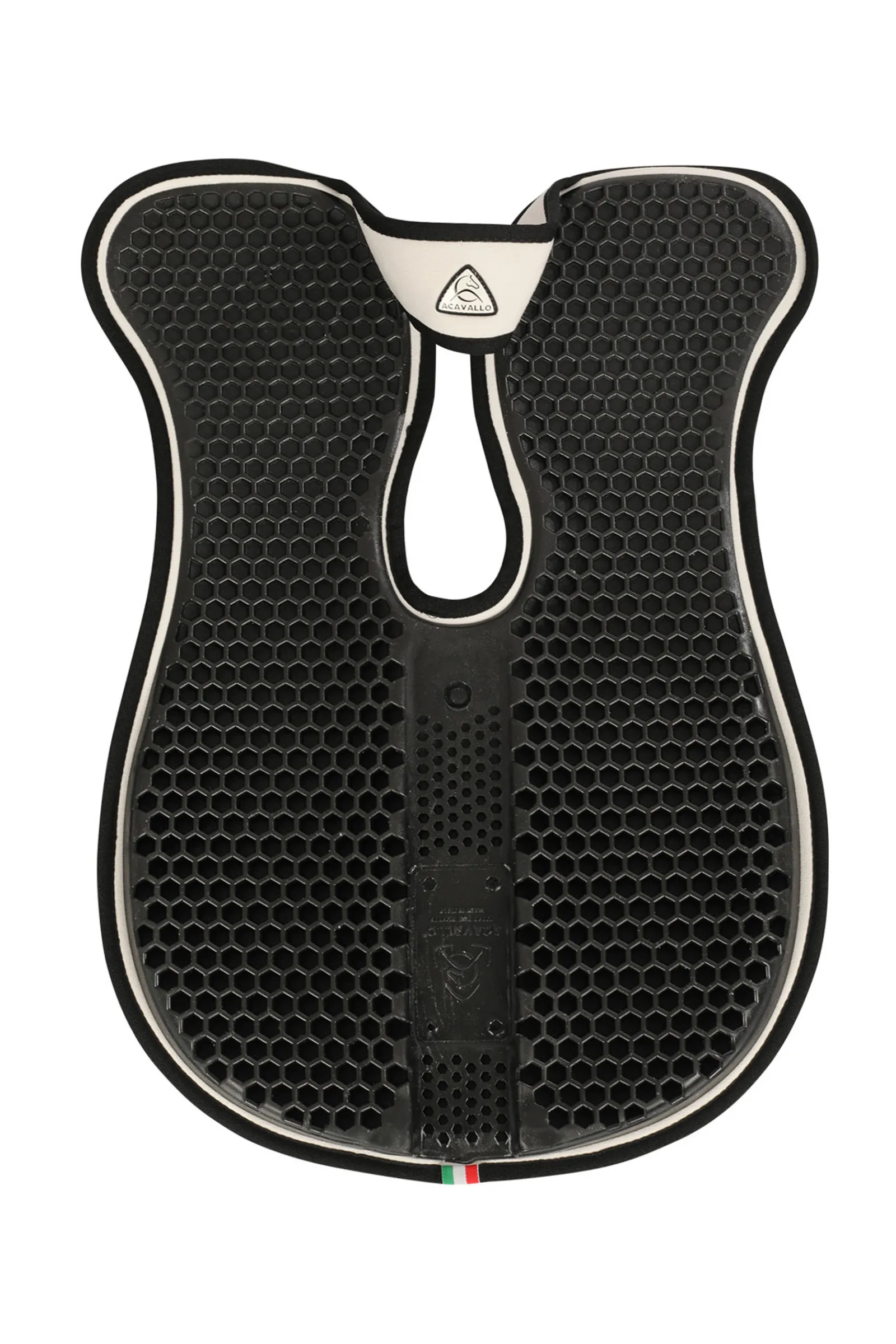 Outlet acavallo Withers Free Hexagonal Gel Takaa Kohottava Romaani Mikrokankaalla White