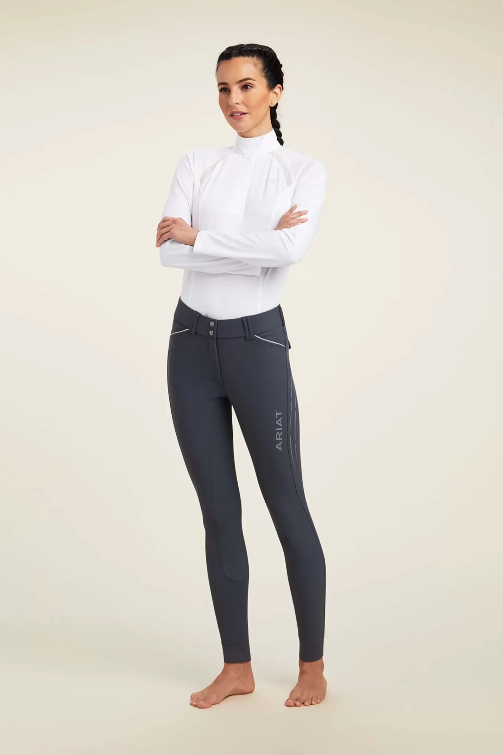 ariat Tri Factor Lumina Naisten Kokopaikkaiset Ratsastushousut Gripeilla