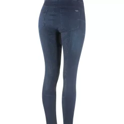 bvertigo B Vertigo Elle Naisten Farkkuratsastushousut Silikonipainatetuilla Kokopaikoilla