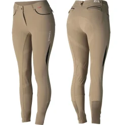 bvertigo B Vertigo Marla Naisten NormaaliVyötaroiset Ratsastushousut Silikonipainatetuilla Kokopaikoilla