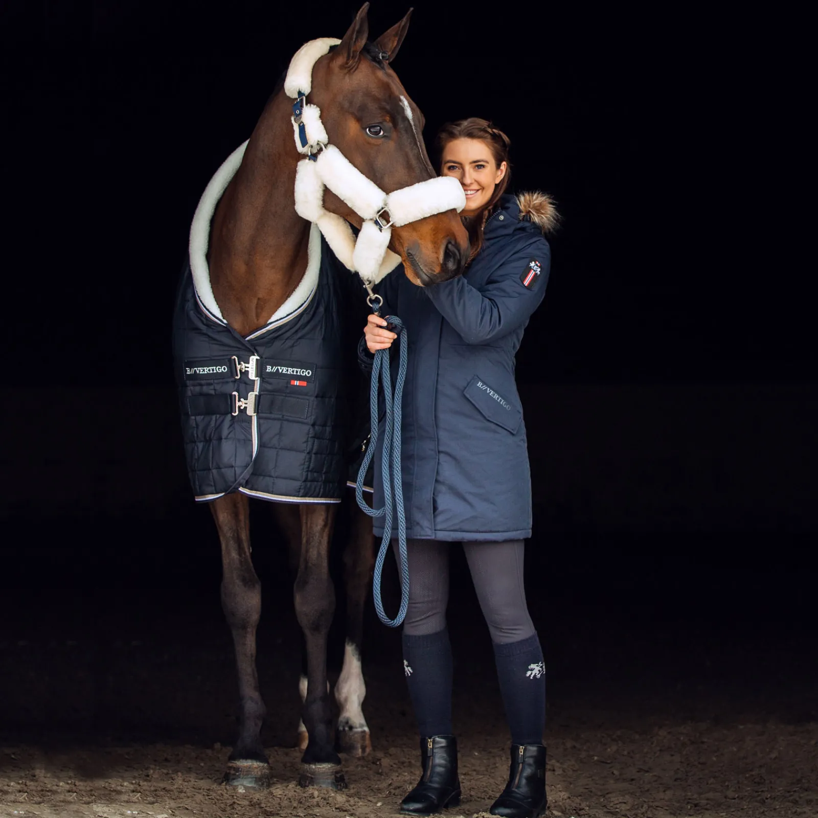 Outlet bvertigo B Vertigo Theo Talliloimi, 150 G Dark Navy