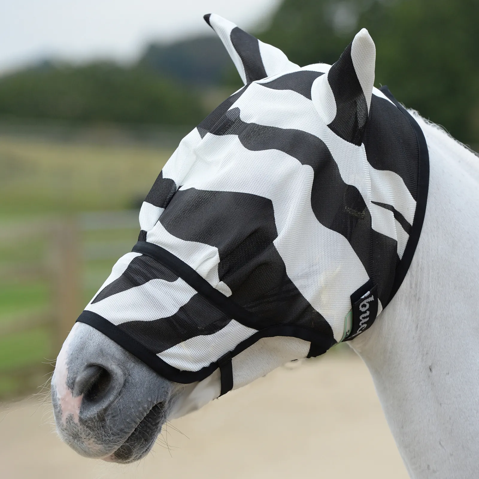 Hot bucas Buzz-Off Deluxe Karpasmaski Zebra Print