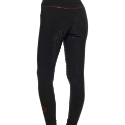cavalleriatoscana Cavalleria Toscana Ct Team Red Stripe Women'S Full Grip Breeches