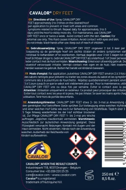 Discount cavalor Dry Feet Kavioille, 250 Ml Ei Maaritelty