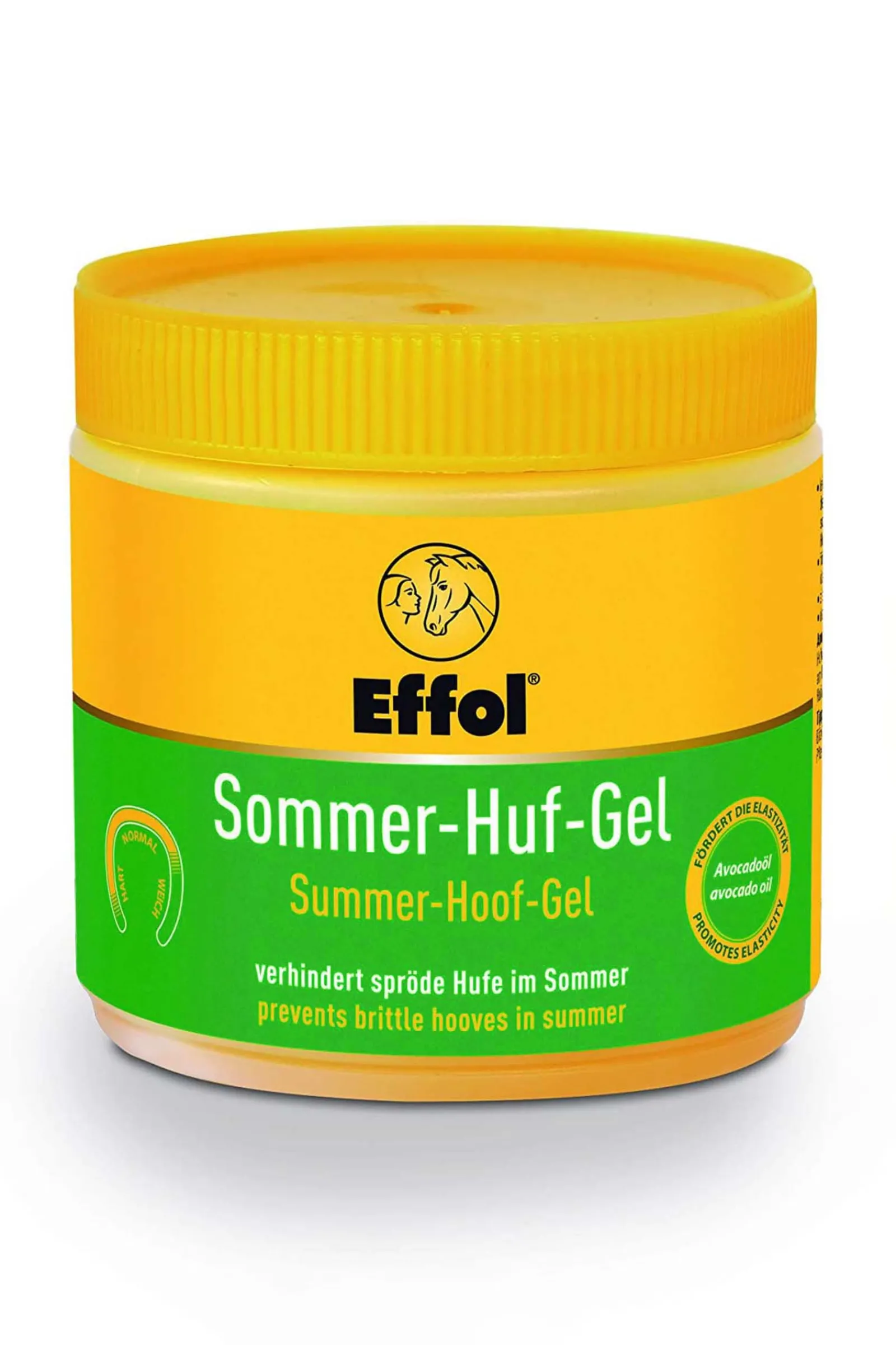 New effol Sommer-Hoof-Gel Kavionhoitogeeli, 500 Ml Light Orange