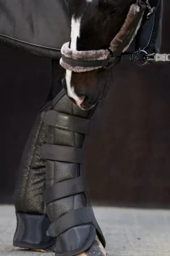 Outlet eskadron Essence 22/23 Glitter Mesh Kuljetussuojat Olive Green