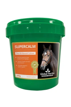 New globalherbs Global Herbs Supercalm, 500 G Ei Maaritelty