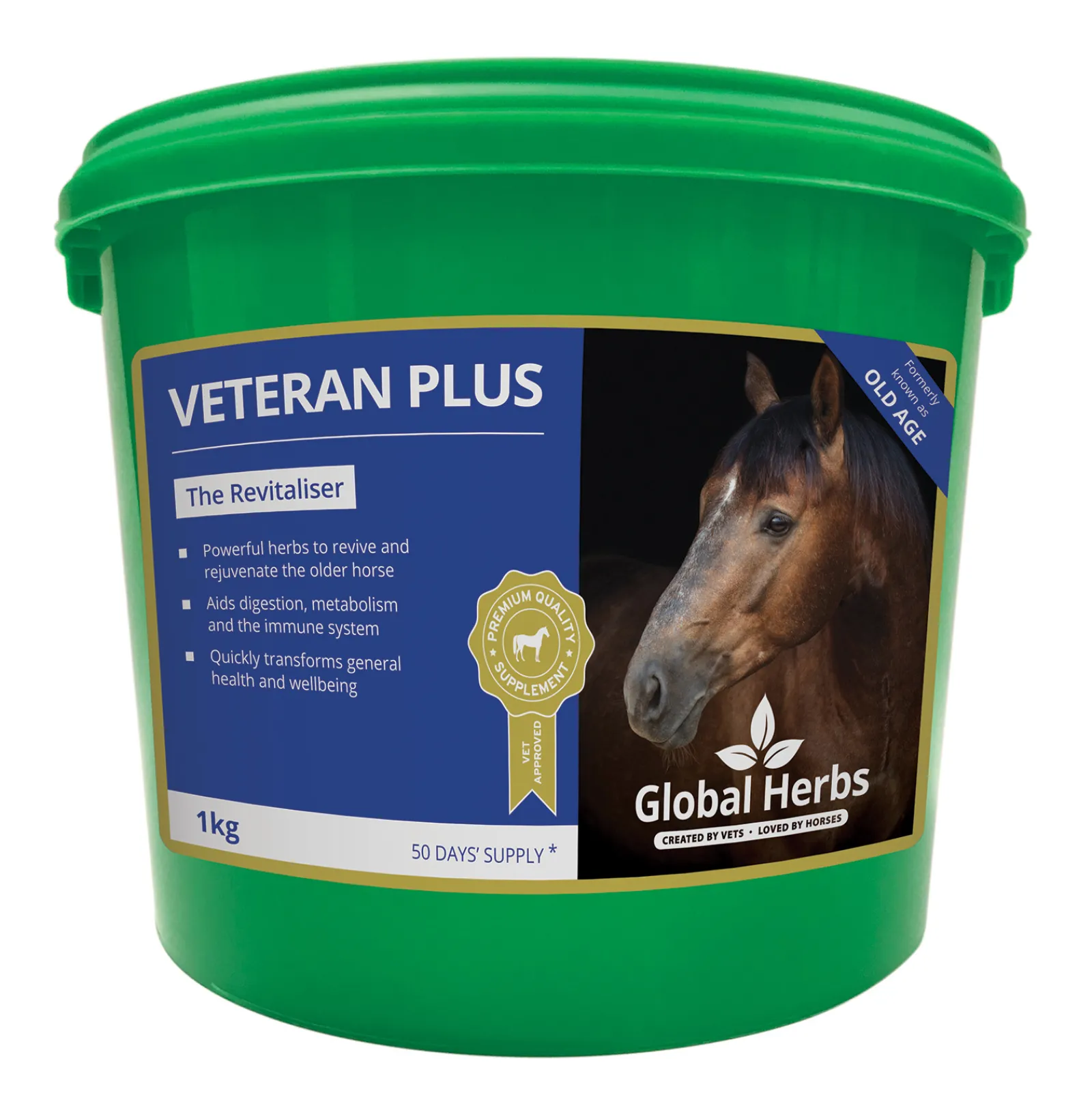 Sale globalherbs Global Herbs Veteran Plus 1Kg Ei Maaritelty