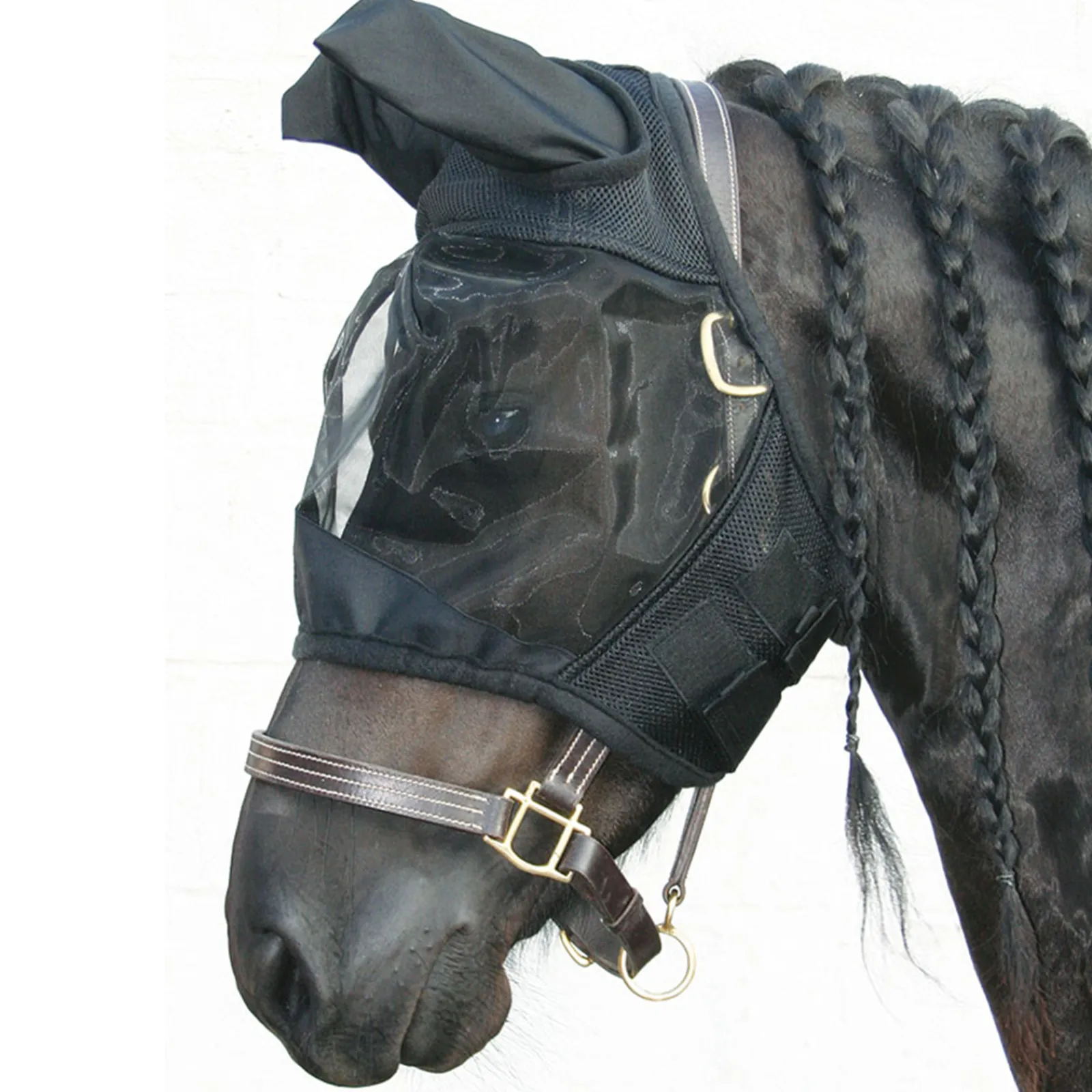 New harryshorse Harry'S Horse Flyshield Karpasmaski Black