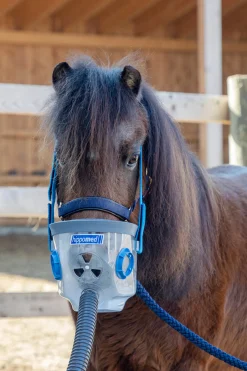 Best hippomed Inhalaattorin Maski, Lisatarvike Airone Inhalaattoriin, Shetlandin Poni/Varsa Wh/Ab
