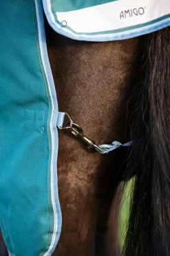 Discount horseware Amigo Bravo 12 Plus Ulkoloimi, 400 G Storm Green
